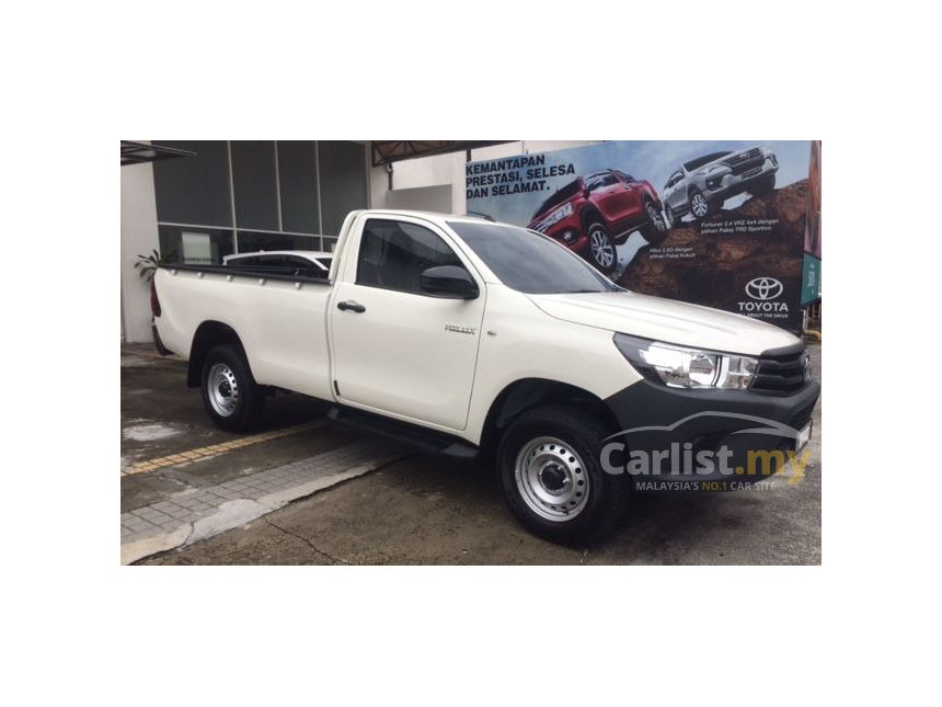 Toyota Hilux 2018 Standard 2 4 In Kuala Lumpur Manual Pickup Truck White For Rm 87 000 4644126 Carlist My