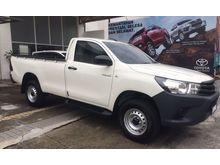 TOYOTA HILUX SINGLE CAP - 2.4 (M) 2018 (5 YEARS WARRANTY )