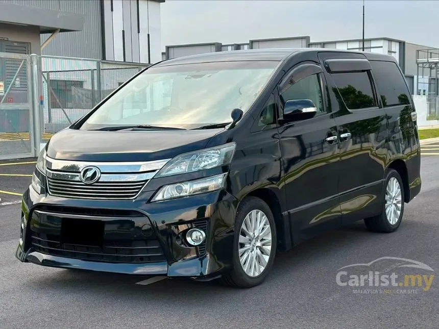 2014 Toyota Vellfire ZG MPV