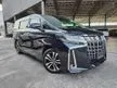 Recon BEST OFFER 2021 Toyota Alphard 2.5 SC PEARL BLACK BSM DIM SPECIAL DEAL UNIT UNREG