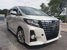 2016 Toyota Alphard 2.5 S MPV UNREG
