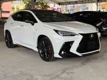 2023 Lexus NX 350 2.4 F Sport SUV FULLY LOADED FULL BLACK INTERIOR SPECIAL BIG DISCOUNT