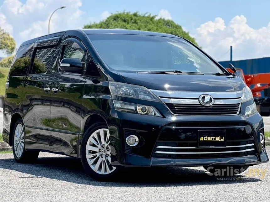 2013 Toyota Vellfire Z Golden Eyes MPV