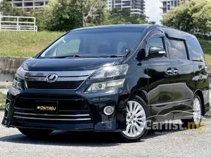 2013 Toyota Vellfire 2.4 Z Golden Eyes MPV