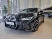 Used 2023 BMW i4 0.0 eDrive40 M Sport Gran Coupe + Sime Darby Auto Selection + TipTop Condition + TRUSTED DEALER + Cars for sale