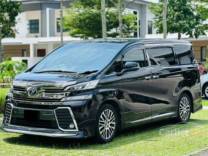 2015 Toyota Vellfire ZG MPV