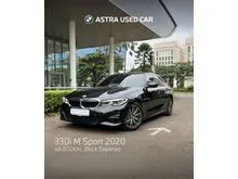 2020 BMW 330i 2.0 M Sport Sedan. SANGAT ASIK. TENAGA BESAR, SPORTY, DAN TETAP NYAMAN. PILIHAN ISTIMEWA