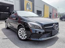 2018 Mercedes-Benz A180 1.6 (UNREG-5 YR WARRANTY)