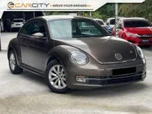 2015 Volkswagen Beetle 1.2 TSI Coupe WARRANTY FULL SERVICE LOW MILEAGE ONE OWNER LED DAYLIGHTS