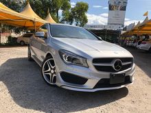 2015 Mercedes-Benz CLA180 AMG 1.6 Coupe Silver (Full Loan with Low Interest)
