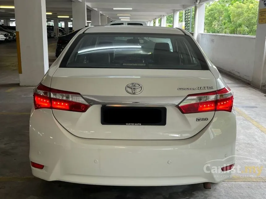 2014 Toyota Corolla Altis G Sedan