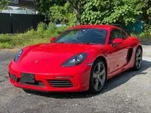 2019 Porsche 718 2.0 Cayman Coupe