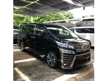 2018 Toyota Vellfire 2.5 Z G Edition MPV