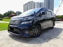 2011/2016 Toyota Vellfire 2.4 ZG MPV