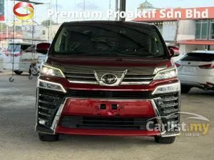 2021 Toyota Vellfire 2.5 ZG MPV