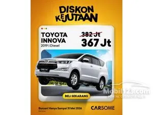 2019 Toyota Kijang Innova 2.4 V MPV