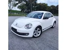 2013 Volkswagen Beetle 1.4 TSI Coupe (A) PADDLE SHIFT