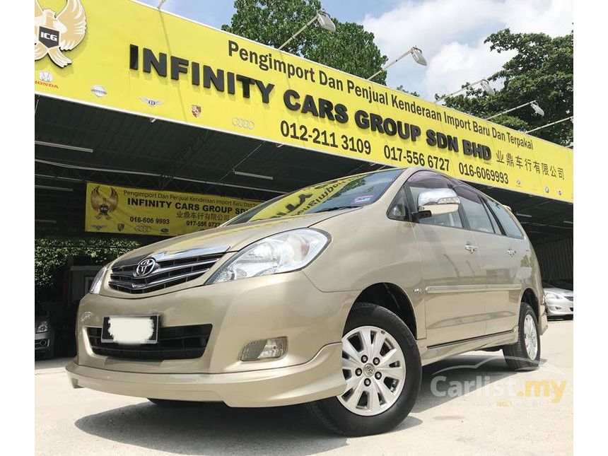 2012 toyota innova 2.0 g mpv full loan car king offer sell