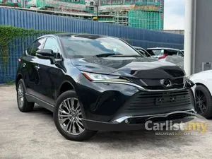 2023 Toyota Harrier 2.0 Z SUV BLACK INT DIM BSM 360 CAMERA HUD ORI MILEAGE UNREG