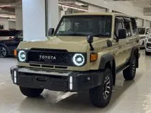 2025 UNREG/ TOYOTA LAND CRUISER 70 2.8 DIESAL AX/ GRADE 6A & MILEAGE 6K KM ONLY