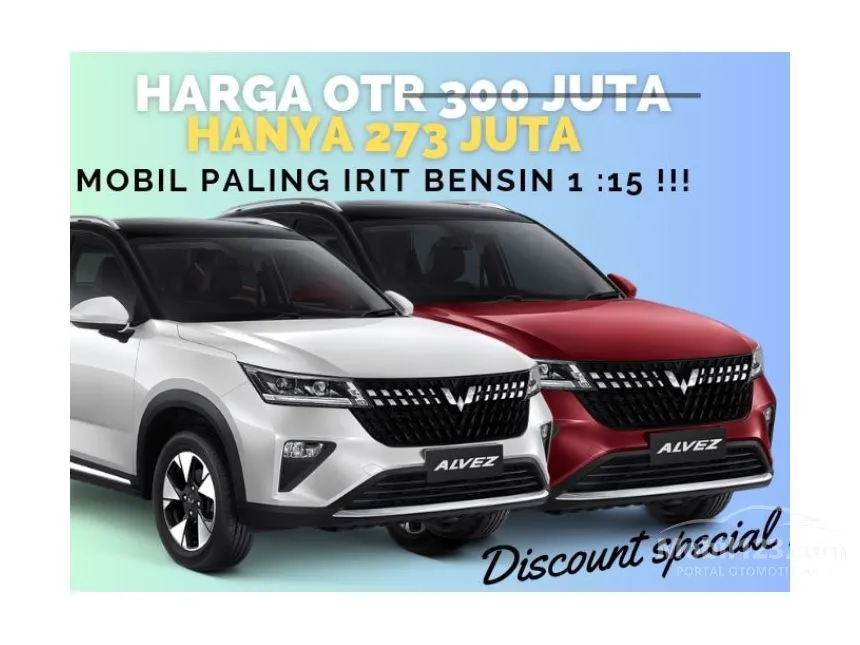 Jual Mobil Wuling Alvez 2024 EX 1.5 di DKI Jakarta Automatic Wagon Lainnya Rp 273.000.000