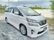 Used 2013/2015 Toyota Vellfire 2.4 Z G Edition auto - Cars for sale
