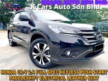 Honda CR-V 2.4 i-VTEC FULL SPEC ORI PAINT PADDLESHIFT PRE INSTALLED ULTRA RACING BAR