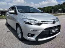 2017 Toyota Vios 1.5 G FACELIFT (A) PERFECT CONDITION, LEATHER SEAT, LED DAYLIGHTS, SAVE PETROL