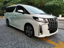 2020 Toyota Alphard 2.5 SC Package MPV/ GRADE 5/ ORI 7K KM/ 3LED/ APPLY CAR PLAY/