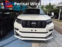 2023 Toyota Land Cruiser Prado 2.8 GDJ150W TX Black Edition SUVOFFER , MATTE BLACK EDITION , MODELLISTA KIT , ROOF RAIL , REVERSE CAM , FULL BLACK LEA