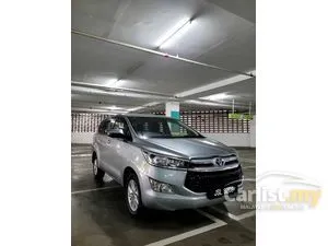 2017 Toyota Innova 2.0 G MPV