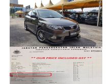 2011 Kia Forte 1.6 TRUE YEAR INCL GST