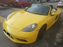 2017 Porsche 718 2.0 Boxster Convertible UNREG