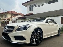 2015 Mercedes-Benz CLS400 3.0 AMG Dynamic Coupe ATPM Facelift Km15RB Harga Miring TDP 225 Juta White On Black Hub Sandy 2016 Meecedes Benz CLS 400