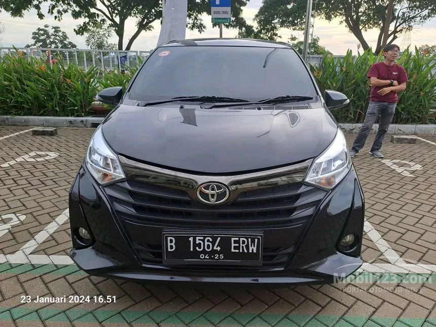 Jual Mobil Toyota Calya 2021 G 1.2 di Jawa Barat Manual MPV Hitam Rp 121.000.000