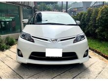 7 SEATER , 2 POWER DOOR , ROOF MONITOR PLAYER , Toyota Estima 2.4 Aeras G MPV , REGISTER 2014 YEAR!!! PRICE CAN NEGO!!!