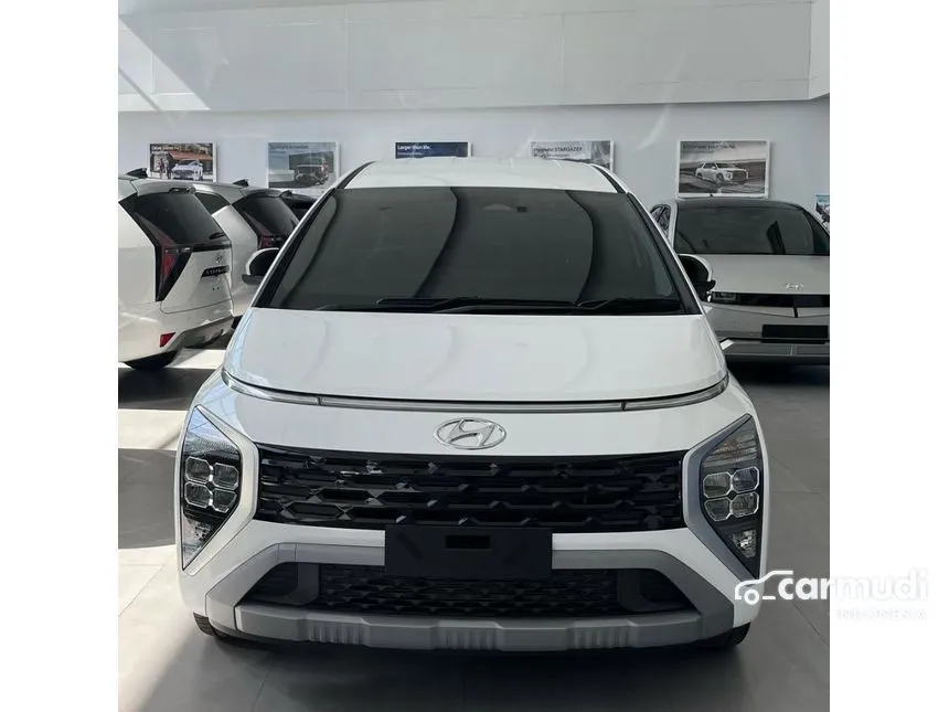 Jual Mobil Hyundai Stargazer 2024 Prime 1.5 di Banten Automatic Wagon Putih Rp 274.900.000