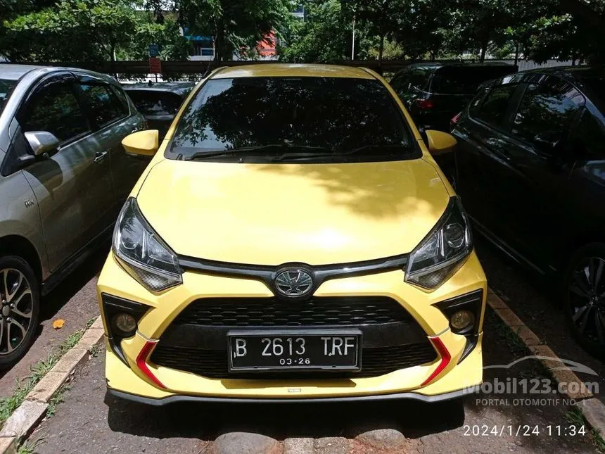 Jual Mobil Toyota Agya 2021 TRD 1.2 di DKI Jakarta Automatic Hatchback Kuning Rp 138.000.000
