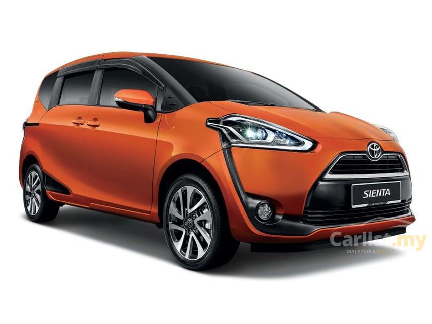 Toyota Sienta 2019 V 1.5 in Kuala Lumpur Automatic MPV Orange 