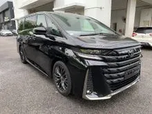 2024 Toyota Vellfire 2.4 Z Premier MPV BROWN INTERIOR 4CAM BSM DIM SIDE STEP PAN ROOF