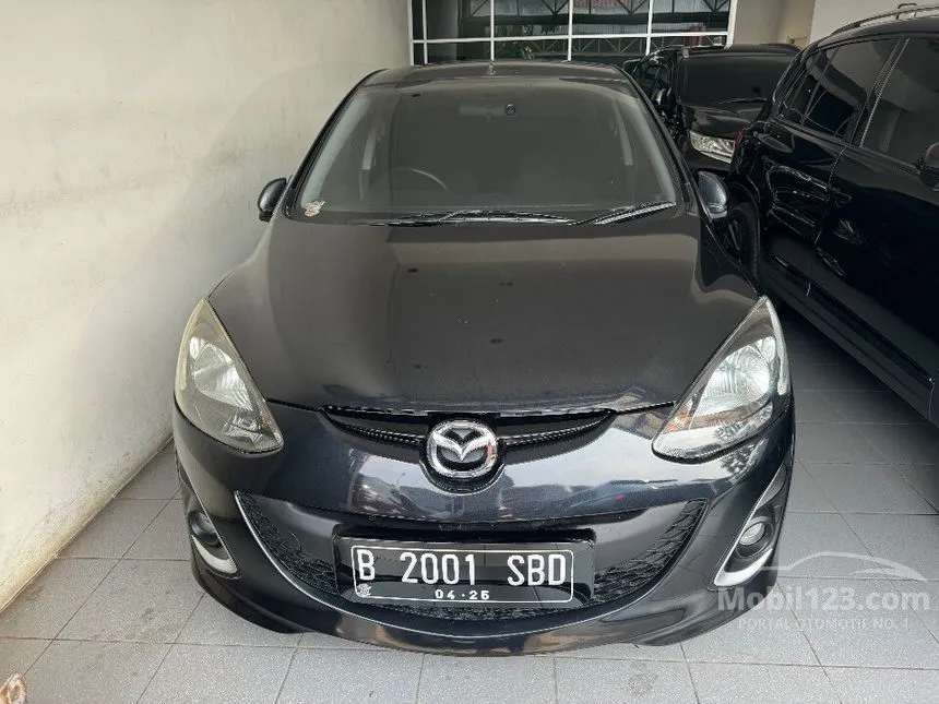 Jual Mobil Mazda 2 2010 R 1.5 di Banten Automatic Hatchback Hitam Rp 95.000.000