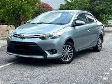 2017 Toyota Vios 1.5 G Sedan / WARRANTY FREE / PUSH START / KEYLESS ENTRY / FULL LEATHER SEAT / NO JERKING / NO LEAKING / CAR KING