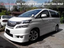 2012 Toyota Vellfire 3.5 VL Modelista PilotSeat 2Powerdoor Powerboot HomeTheather