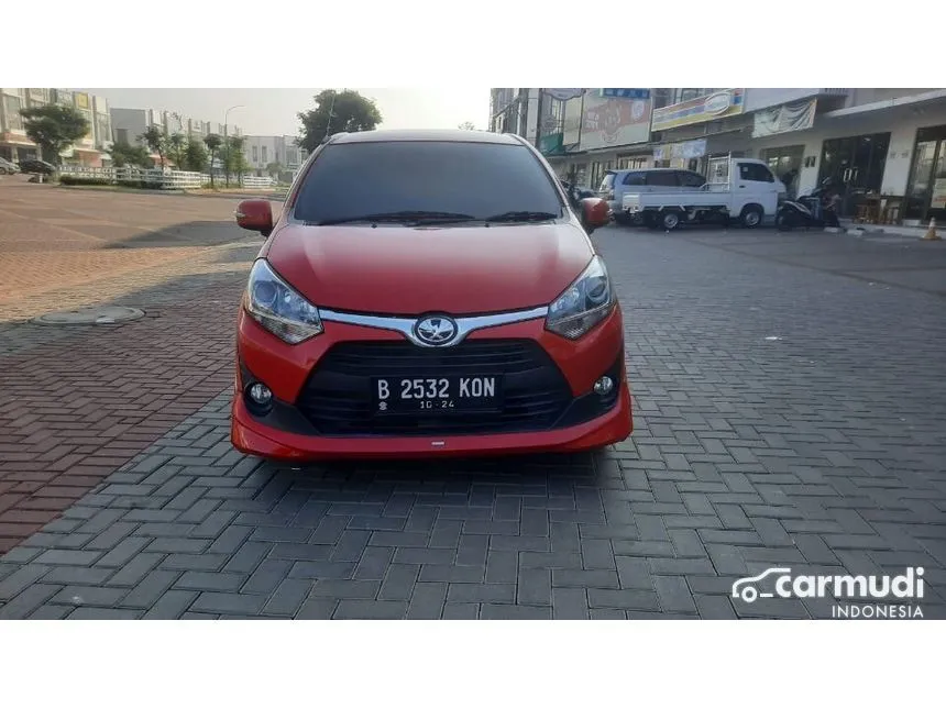 Jual Mobil Toyota Agya 2019 TRD 1.2 di DKI Jakarta Automatic Hatchback Merah Rp 120.000.000