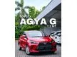 Jual Mobil Toyota Agya 2024 G 1.2 di Banten Automatic Hatchback Merah Rp 178.000.000