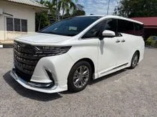 2024 Toyota Alphard 2.5 Z Modelista 5A 5K KM Unreg