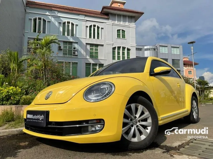Jual Mobil Volkswagen New Beetle 2013 TSI 1.2 di DKI Jakarta Automatic Coupe Kuning Rp 545.000.000