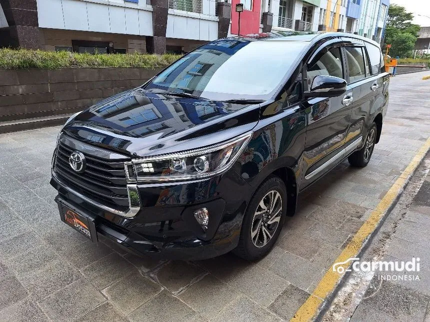 Jual Mobil Toyota Kijang Innova 2021 V 2.4 di Jawa Barat Automatic MPV Hitam Rp 389.000.000