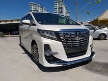 2015 Toyota Alphard 2.5 G SC ROOF TV MODELISTA BODYKIT UNREG15