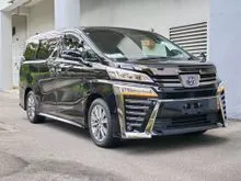 2022 TOYOTA VELLFIRE 2.5 Z GOLDEN EYES 2  APPLE AND ANDRIOR CAR PLAY  HALF LEATHER SEAT